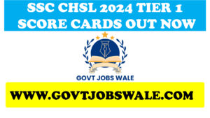 ssc chsl score card 2024