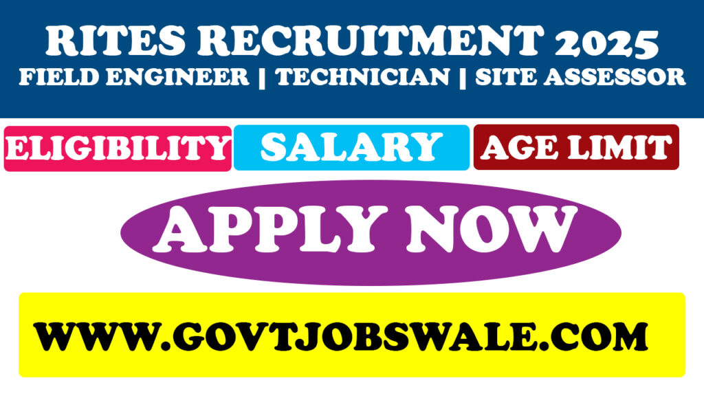 RITES Recruitment 2025