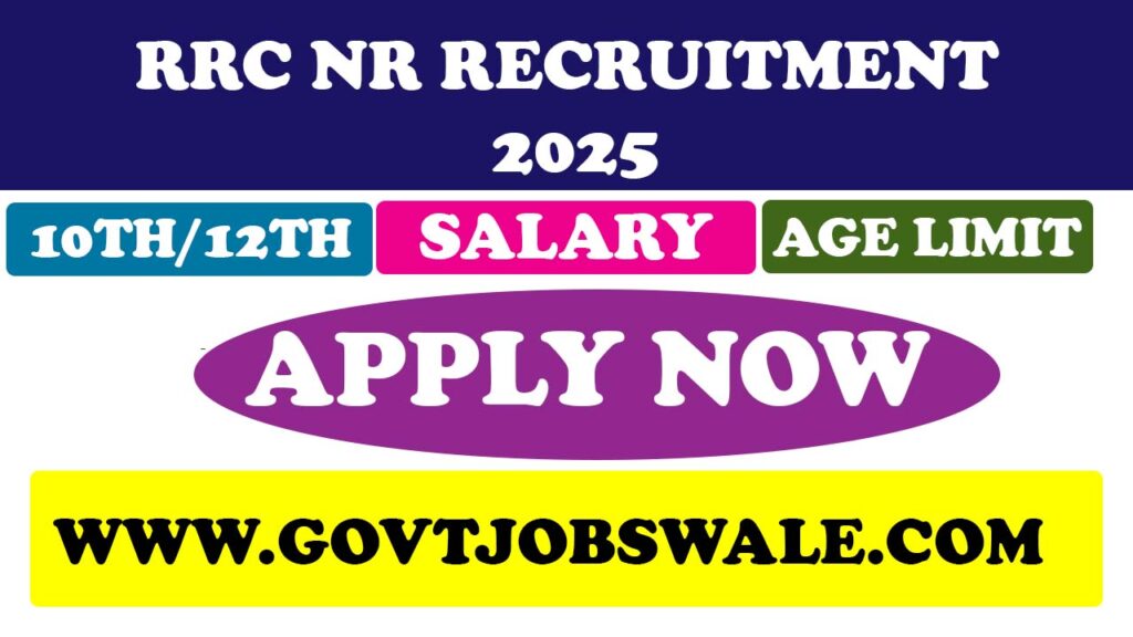 RRC NR Recruitment 2025