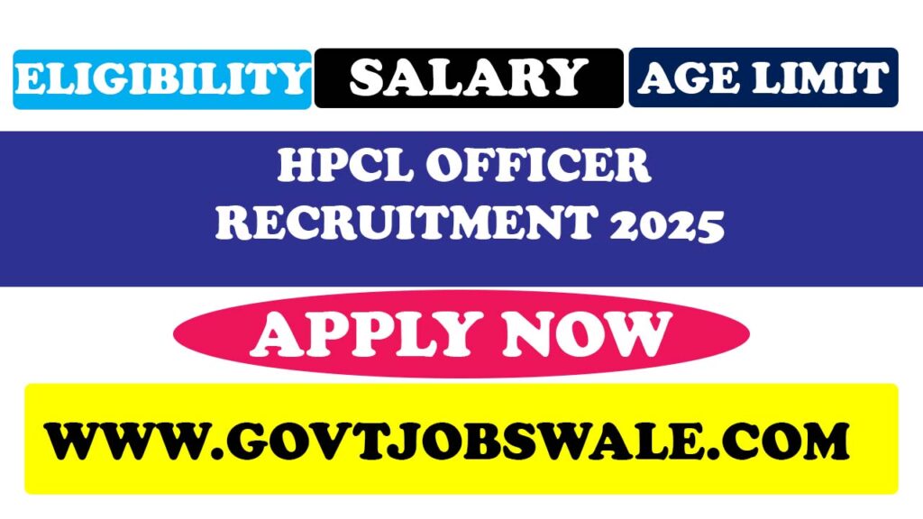 HPCL Officer Recruitment 2025