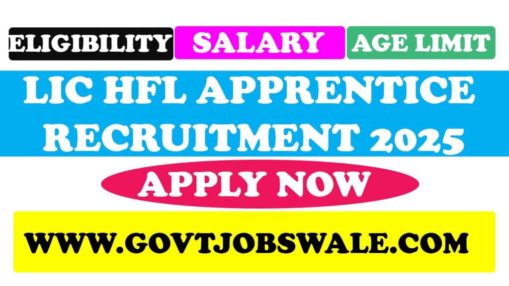LIC HFL Apprentice Recruitment 2025